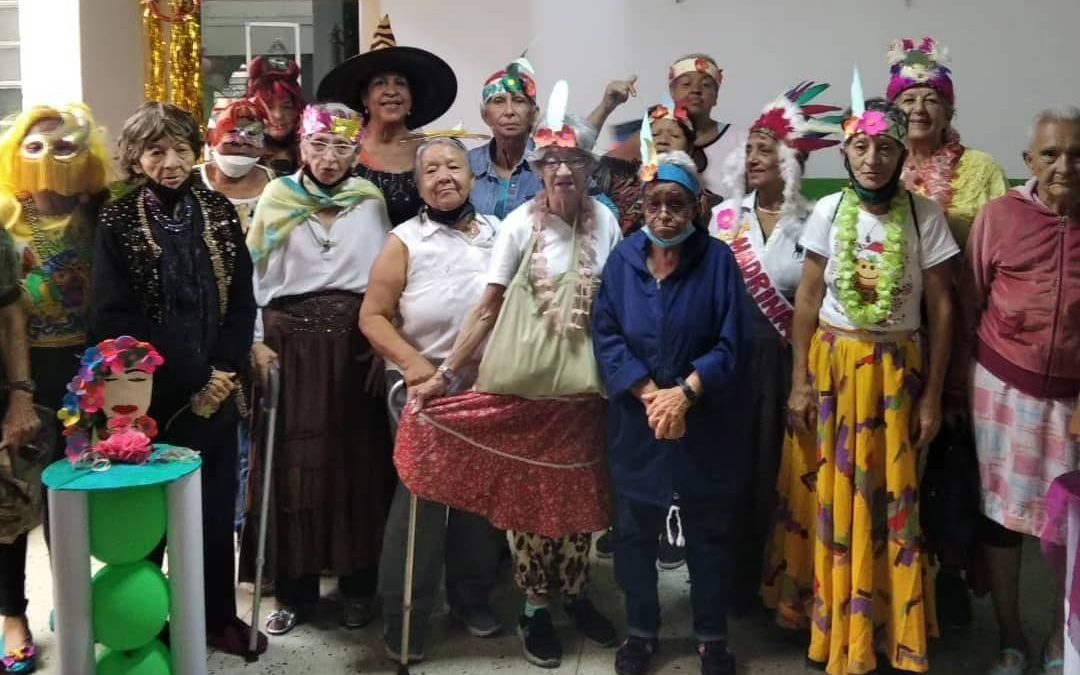 Abuelos de Petare celebraron grito de carnaval
