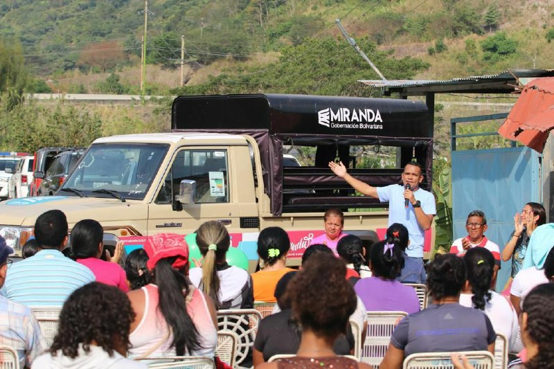 Comunidad de Orusa estrena rústico de TransMiranda