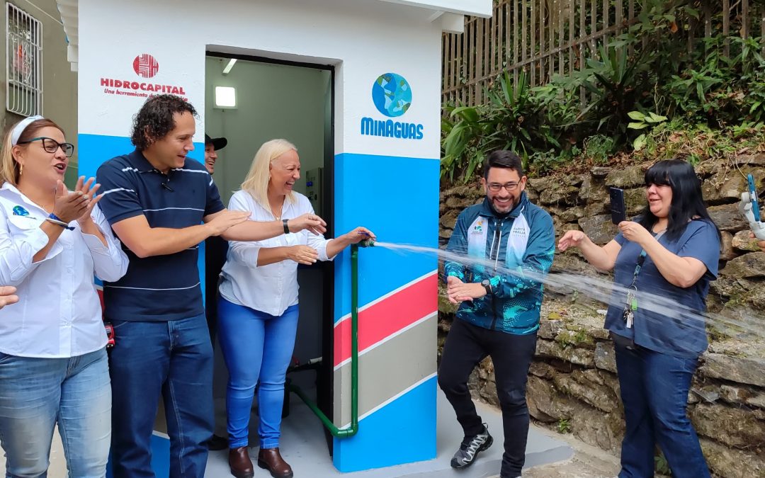 Rehabilitaron pozo de agua de El Encanto a través del 1×10 del Buen Gobierno