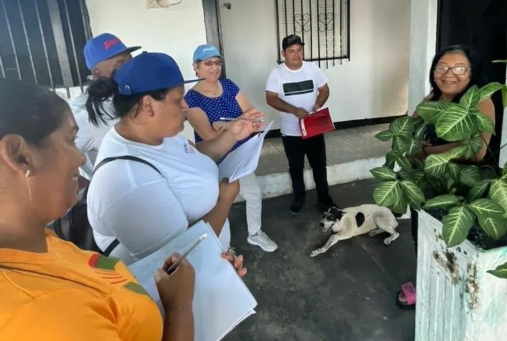 Inicia empadronamiento social en Cartanal para fortalecer atención comunitaria