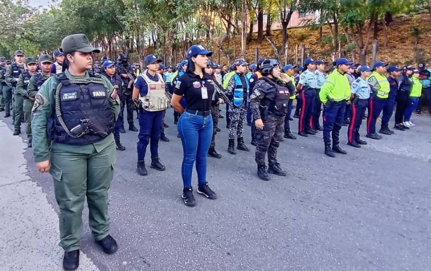 Refuerzan despliegues de seguridad en Miranda (+Plaza-Zamora-Valles del Tuy)