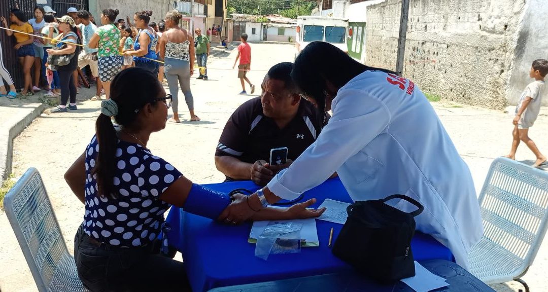 Jornada de salud atendió a 240 personas en Santa Teresa del Tuy