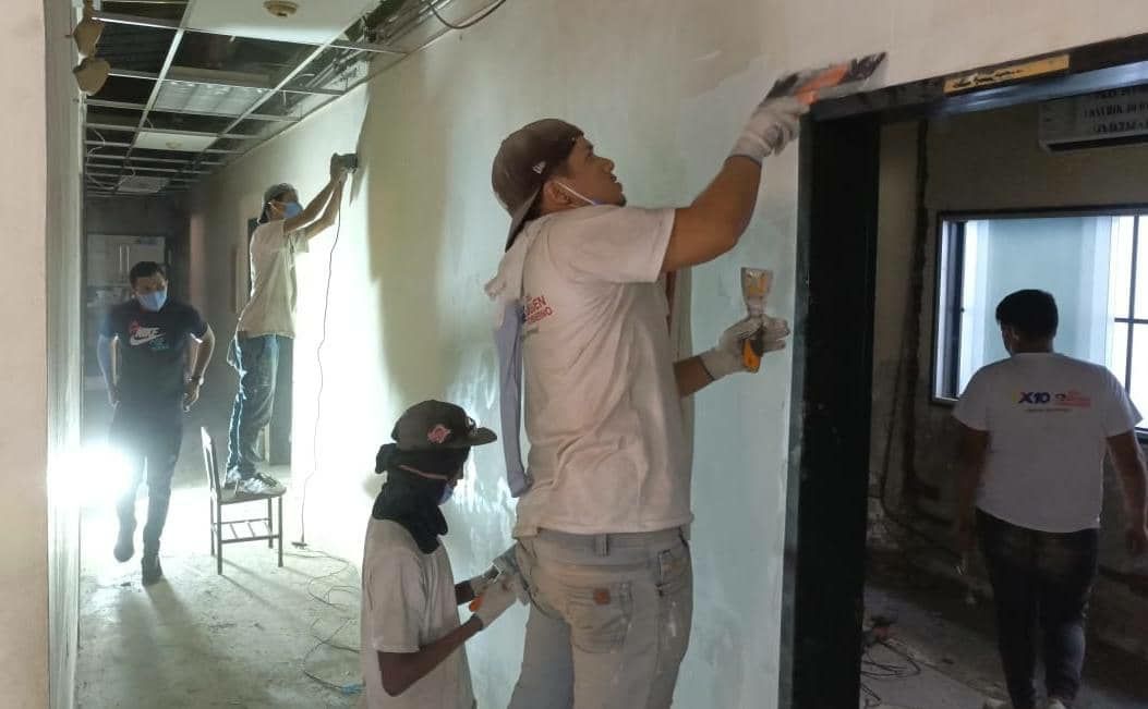 Avanza remodelación del SRI San Miguel Arcángel de Petare mediante 1×10 del Buen Gobierno