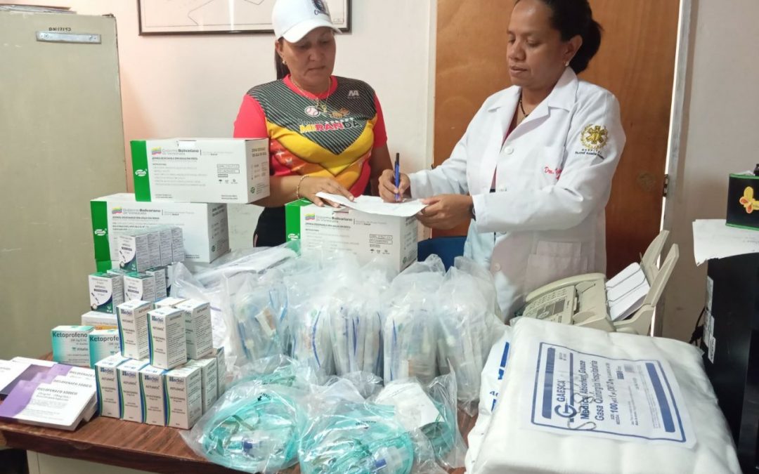 Centros de salud de Charallave reciben nueva dotación de medicamentos