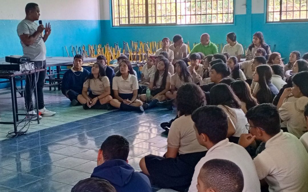 Imparten taller de prevención vial a más de 800 estudiantes de Urdaneta