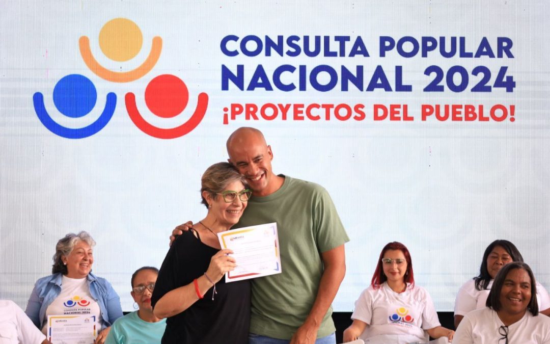 Comienza entrega de recursos de la Consulta Popular Nacional en Miranda