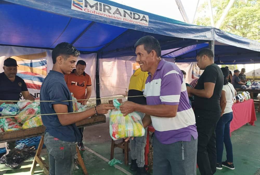 287 Mercados Comunitarios se han realizado en Miranda​ durante 2024