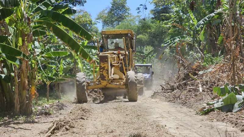 Recuperan 9,5 kilómetros de vialidad en sector La Guapa de Curiepe