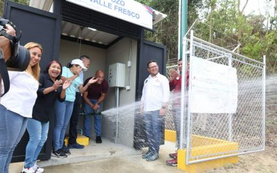 Rehabilitado pozo de agua en Filas de Mariche a través de 1 x 10 del Buen Gobierno