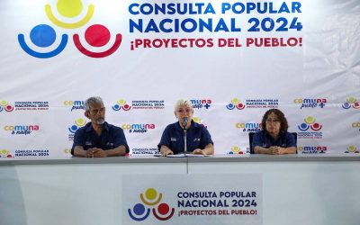 Comisión Electoral de la Consulta Popular califica como exitosa participación del pueblo