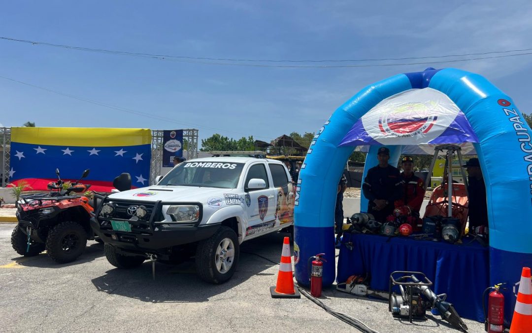 Barlovento recibe nuevas patrullas y equipos para la Policía de Miranda y Protección Civil