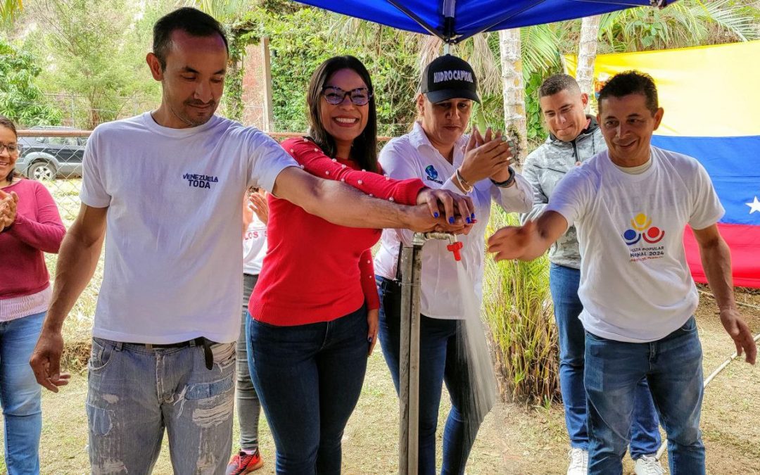 Familias de Los Salias cuentan con nueva red de aducción de agua potable