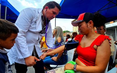Jornada médica atiende a siete comunidades de Ciudad Miranda en Charallave