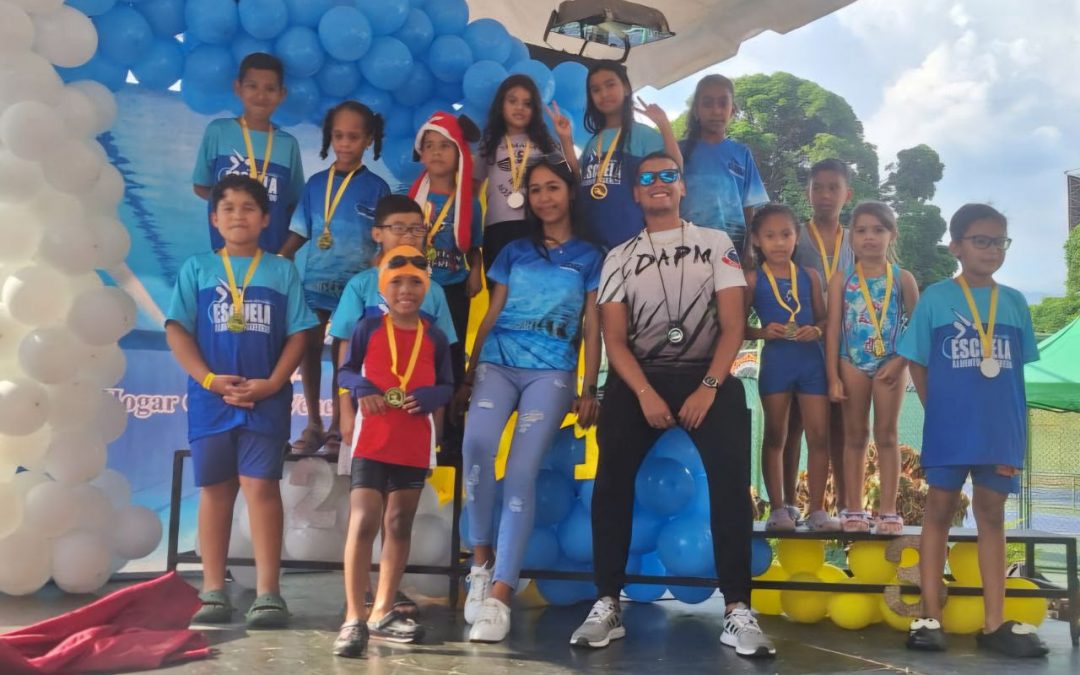 Nadadores mirandinos destacaron en Copa Hogar Canario