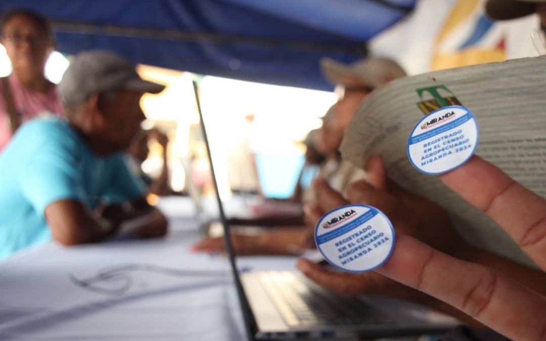 Censo agropecuario en Miranda ha registrado 6.344 productores