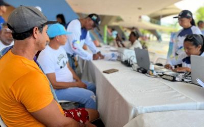 Más de 1.100 pescadores de Higuerote fueron atendidos en jornada integral