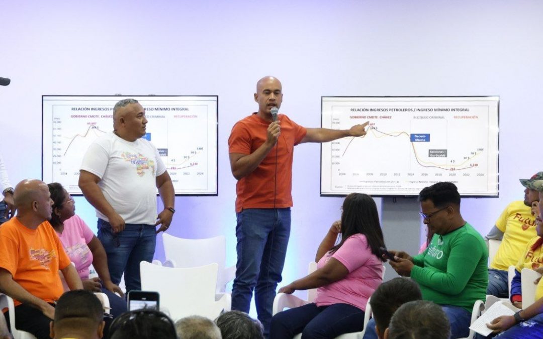 Héctor Rodríguez a trabajadores: La organización es primordial para impulsar la productividad del país