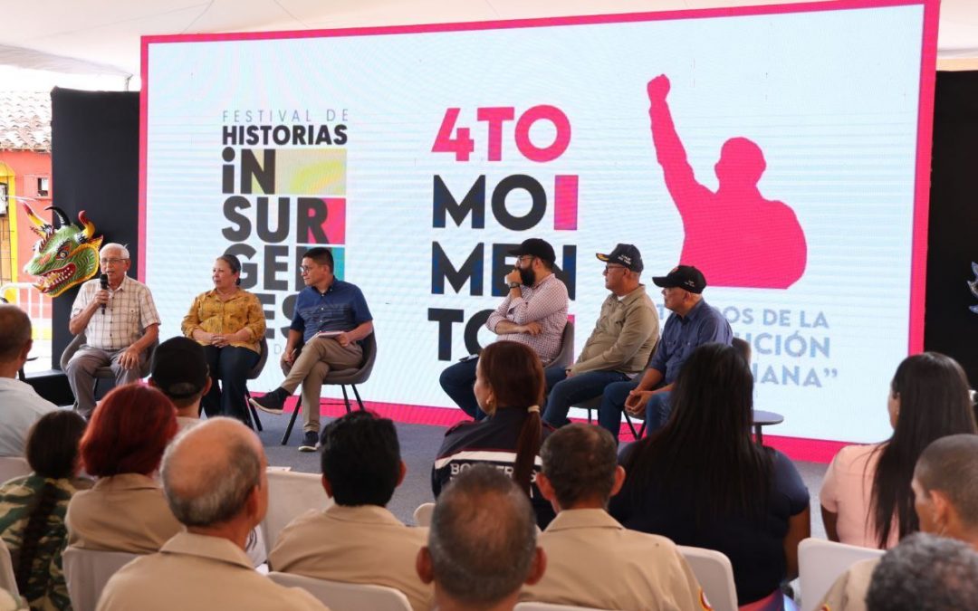 Revolución Bolivariana protagonizó cuarto momento del Festival de Historias Insurgentes Miranda 2024
