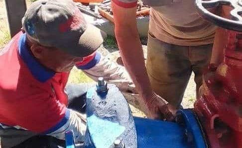 Mejoran estación de bombeo La Matica con instalación de nuevo motor