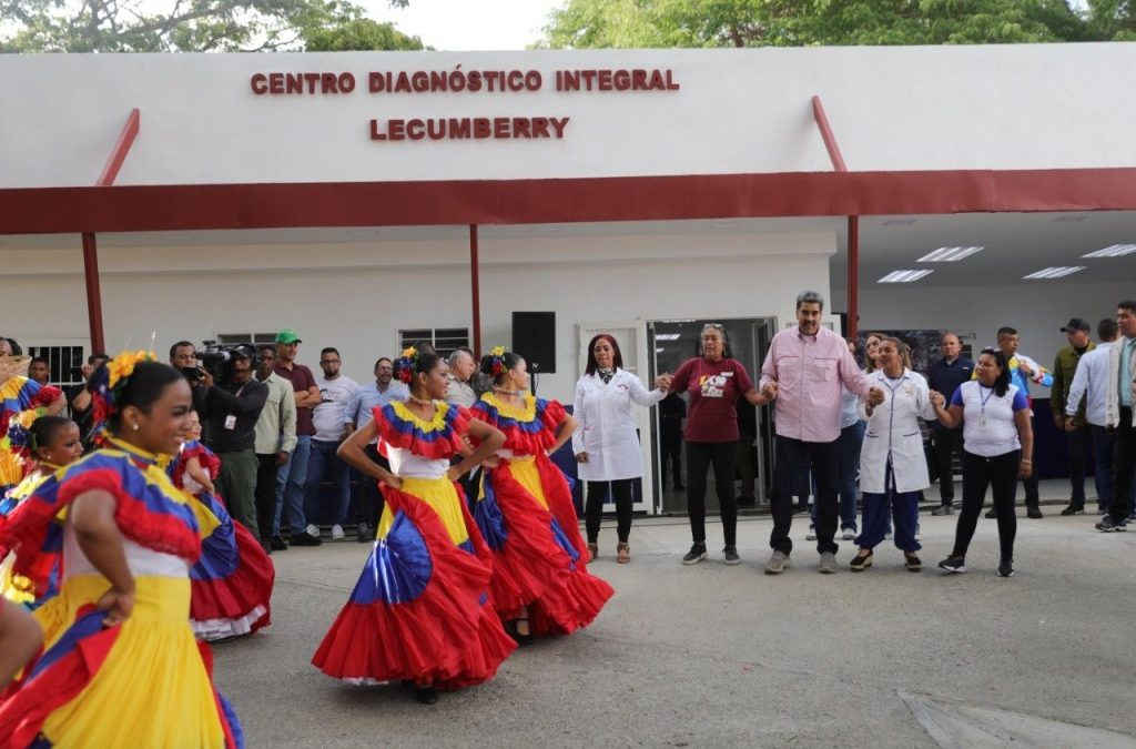 Jefe de Estado reinauguró CDI y SRI Lecumberry en Miranda