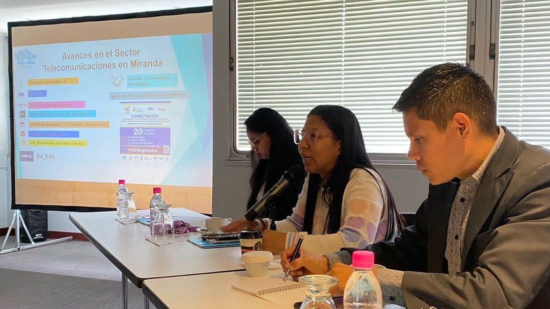 Instalaron Sistema Integrado de Entes para el Desarrollo Mirandino: motor telecomunicaciones