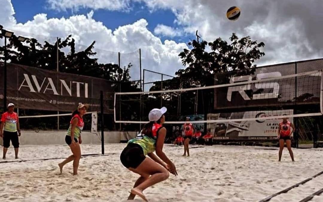 Sucre y Paz Castillo ganaron volibol de playa de estudiantiles Miranda 2024