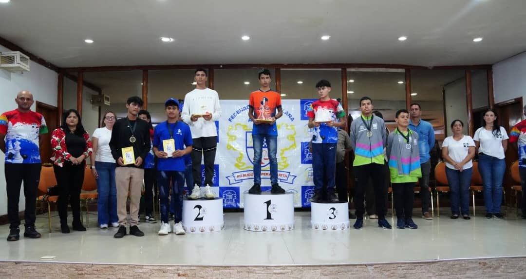 Miranda ganó Nacional de Ajedrez Junior y Cadetes FVA 2024