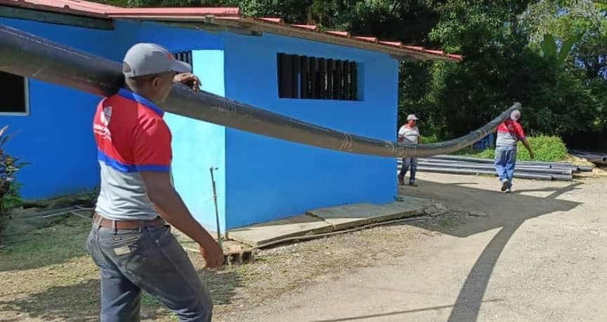 Proyecto de agua potable atenderá a más de 900 familias de Río Chico