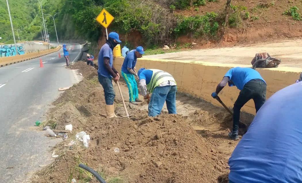 Nueva jornada de mantenimiento realizan en la Panamericana