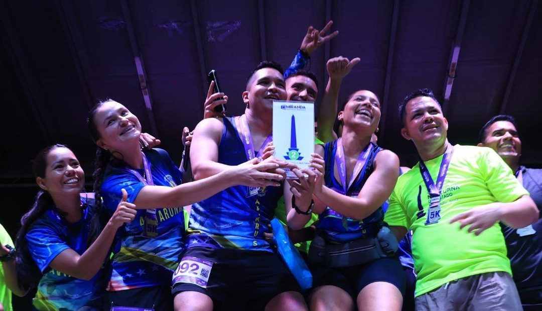 Esto opinaron los competidores de la Carrera Nocturna 5K Miranda