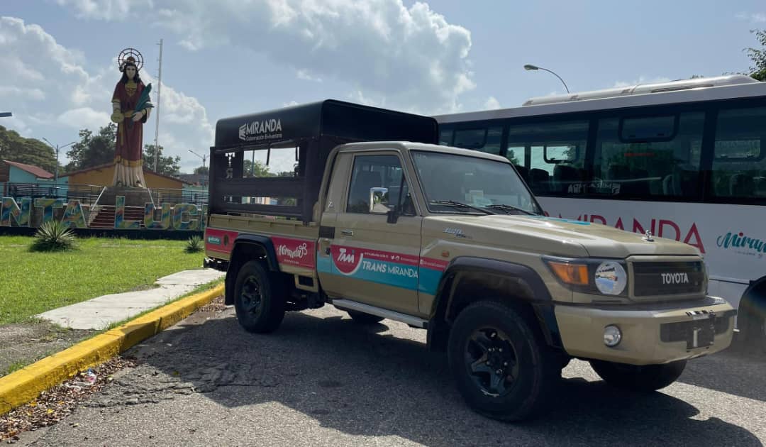 Activan rutas rurales de Transmiranda en Paz Castillo