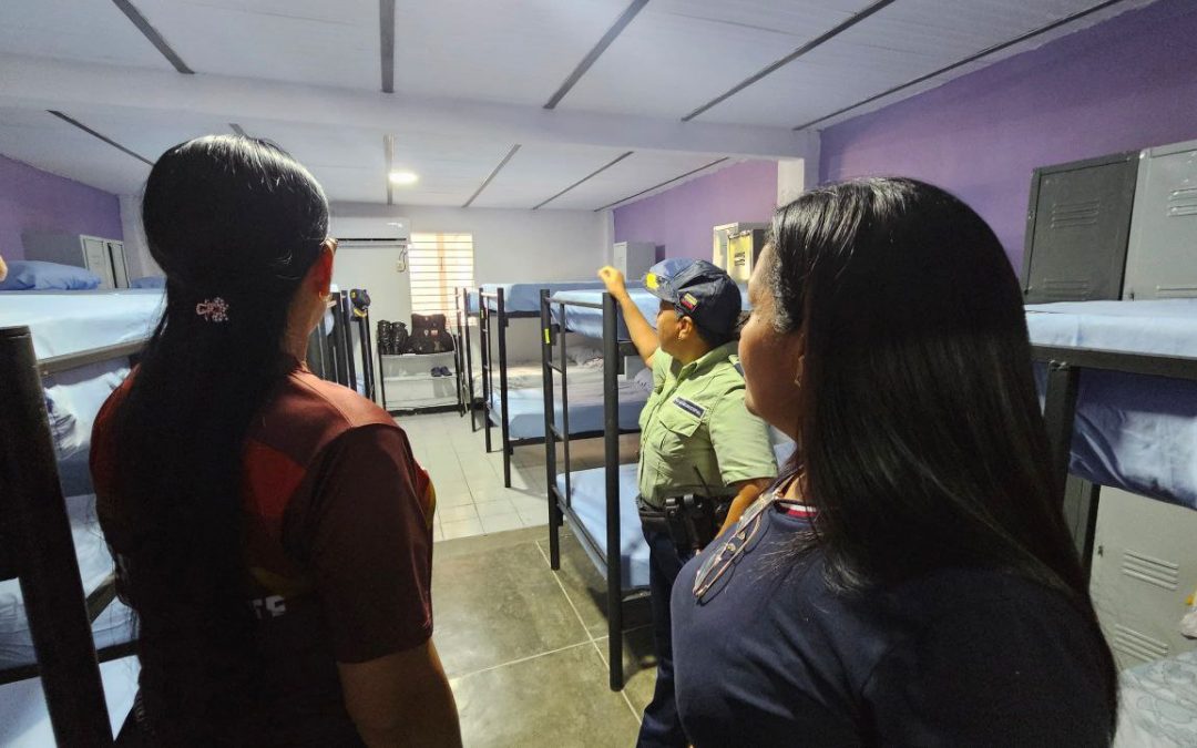 Equipos tecnológicos y renovación de espacios llegan al centro policial de Cristóbal Rojas