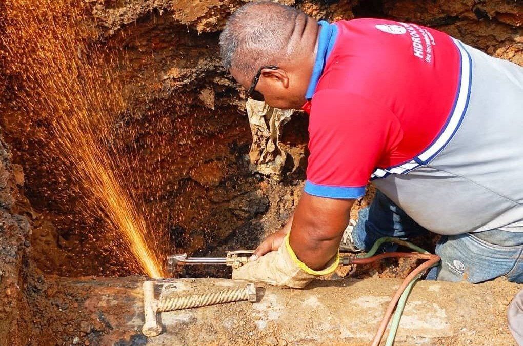 Optimizan sistema de aguas servidas en Santa Cruz de Cúpira