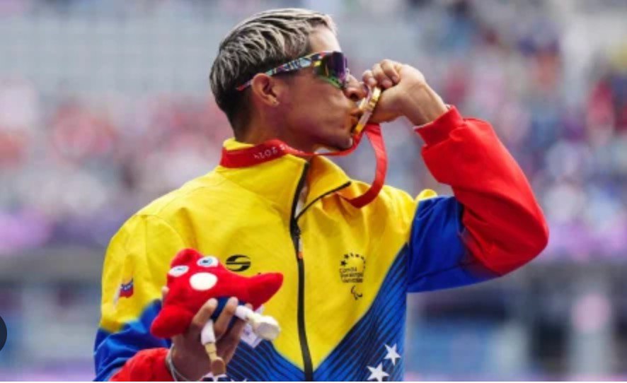 Mirandino Enderson Santos ganó el primer oro para Venezuela en los Paralímpicos 2024