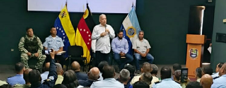 Gobernador Elio Serrano reafirma su compromiso con la seguridad en Miranda
