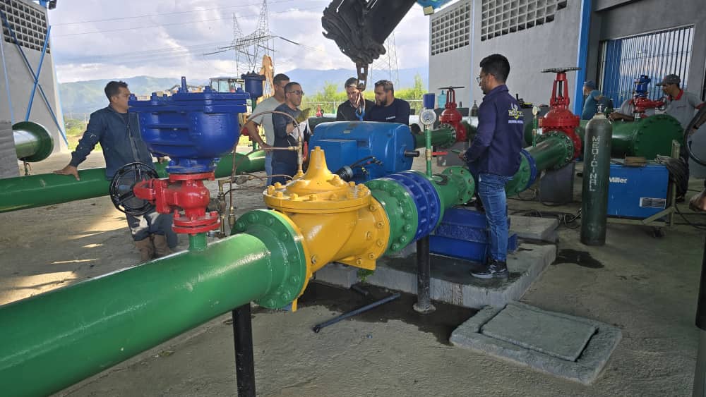 Más de 15 mil personas favorecidas en Cúa con la canalización de agua potable