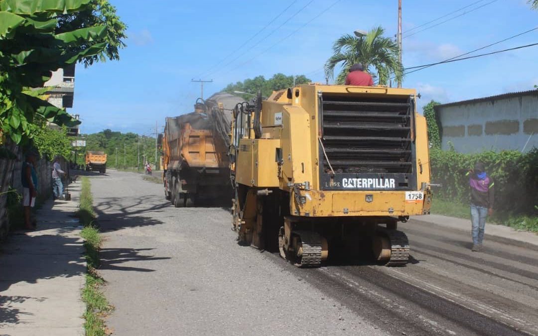 Comenzaron trabajos de rehabilitación en carretera que conecta Mamporal con Santa Rosalía y Belén