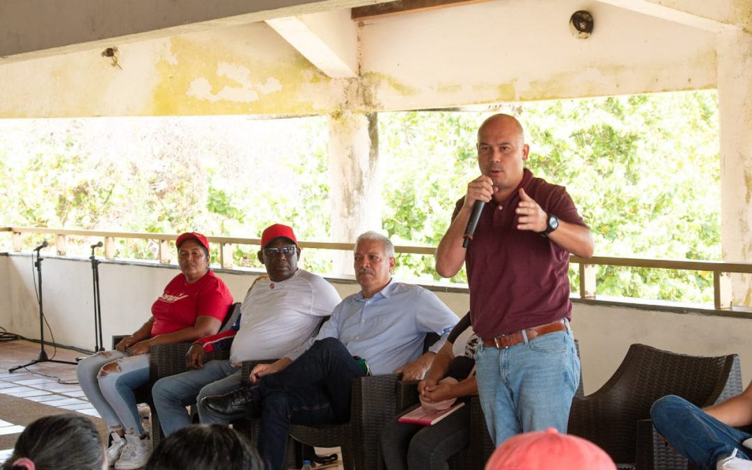 Realizarán políticas públicas integrales para favorecer a población de Laguna de Tacarigua