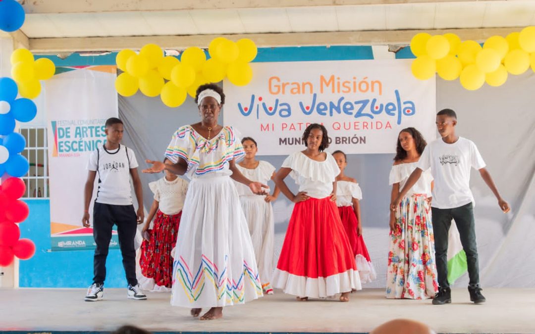 Festival Comunitario de Artes Escénicas Miranda 2024 inició su fase municipal en Brión