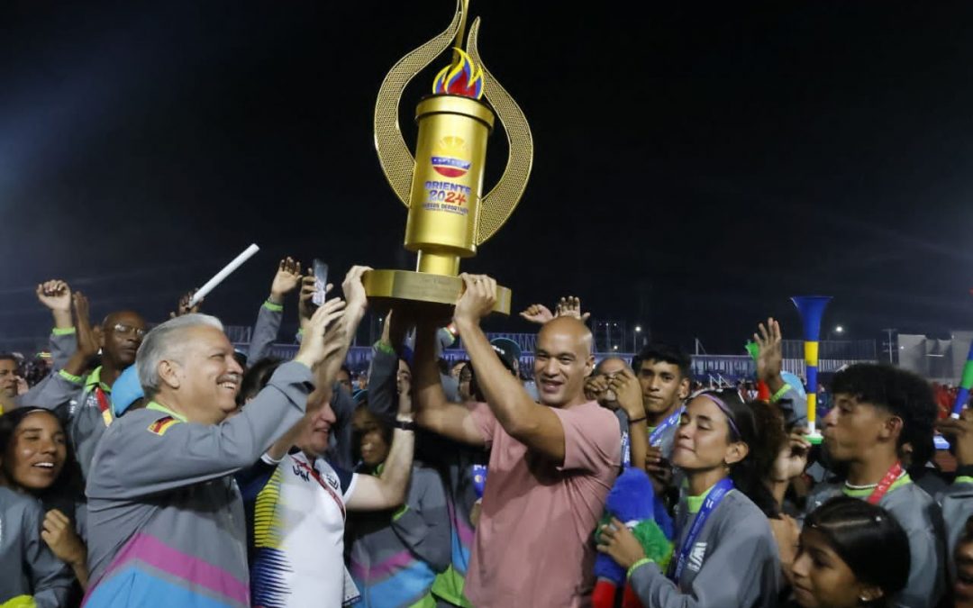 Miranda es proclamado campeón absoluto de los Juegos Deportivos Nacionales Oriente 2024
