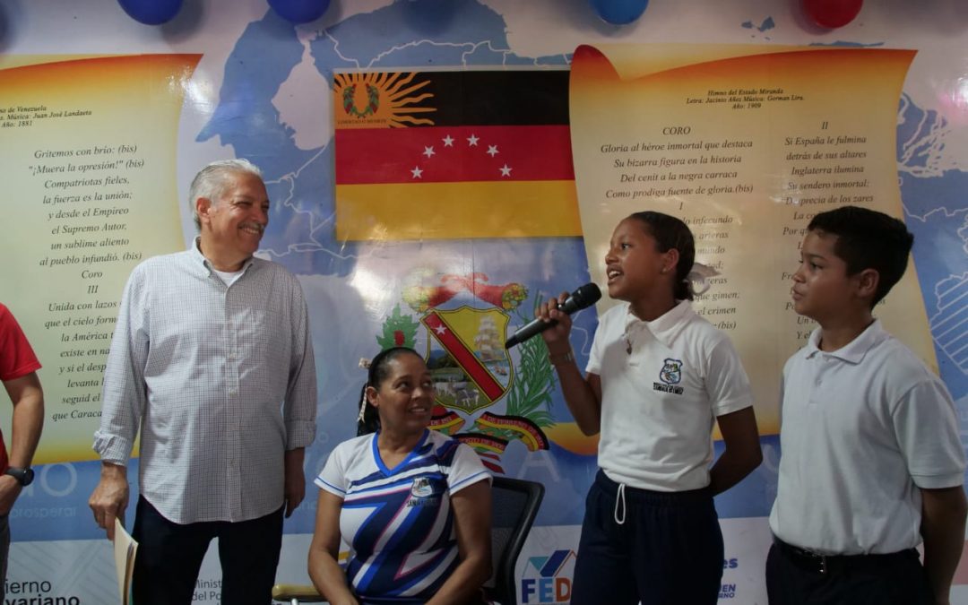 Unidad Educativa Estatal Sandra Istúriz se inauguró en Caucagua