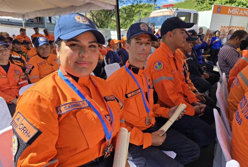 Gobierno de Miranda celebró 23 años de la fundación de Protección Civil y Administración de Desastres