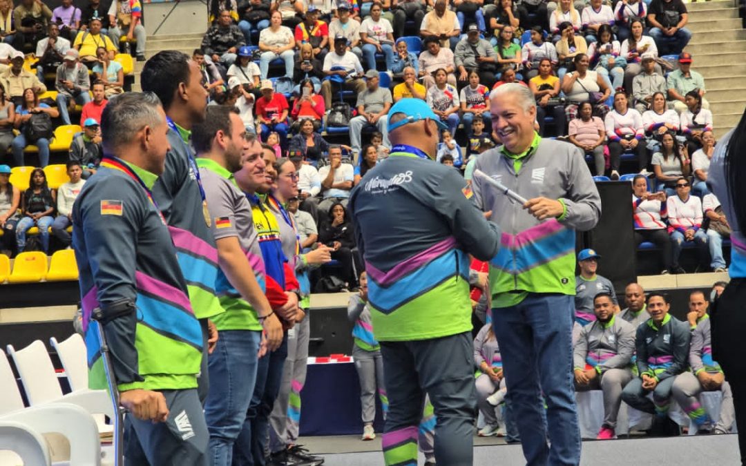 Reconocen a atletas mirandinos ganadores de medallas en Juegos Deportivos Nacionales y Paranacionales Oriente 2024