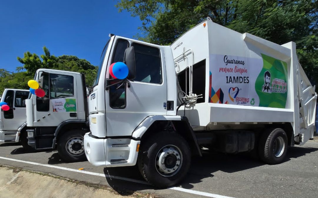 Municipio Plaza estrena compactadores para recolección de desechos sólidos