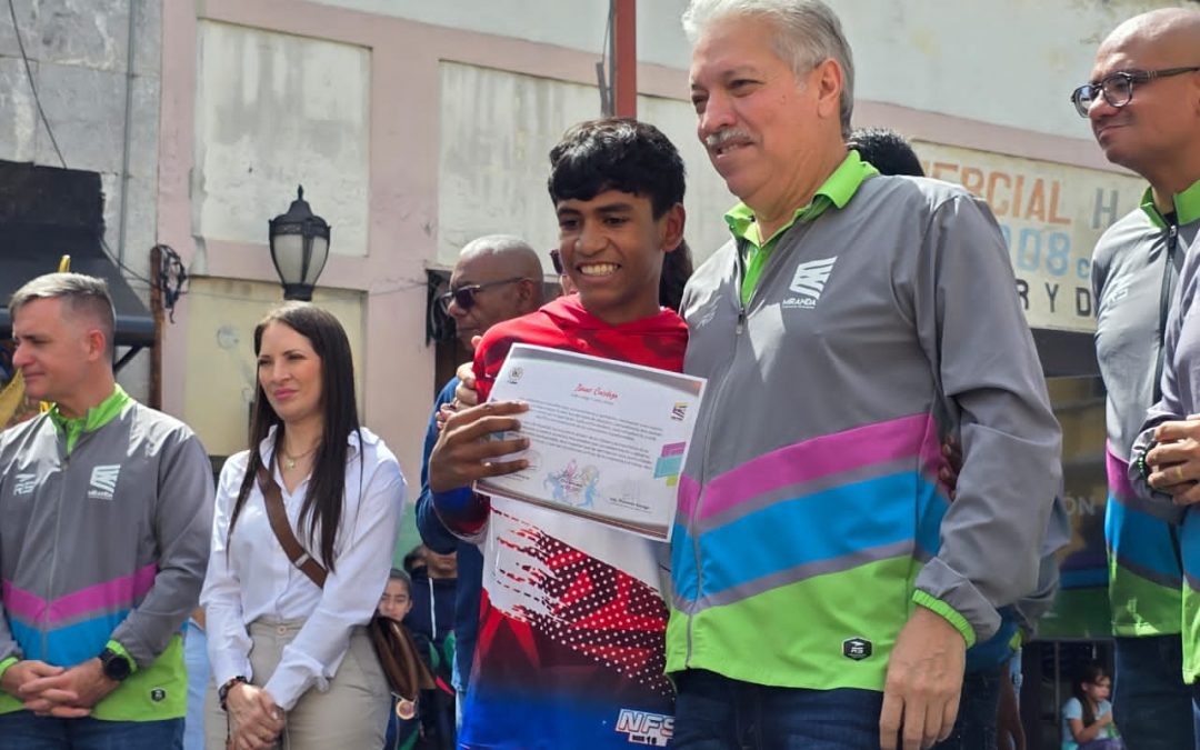 Miranda reconoce la excelencia deportiva de sus atletas y entrenadores