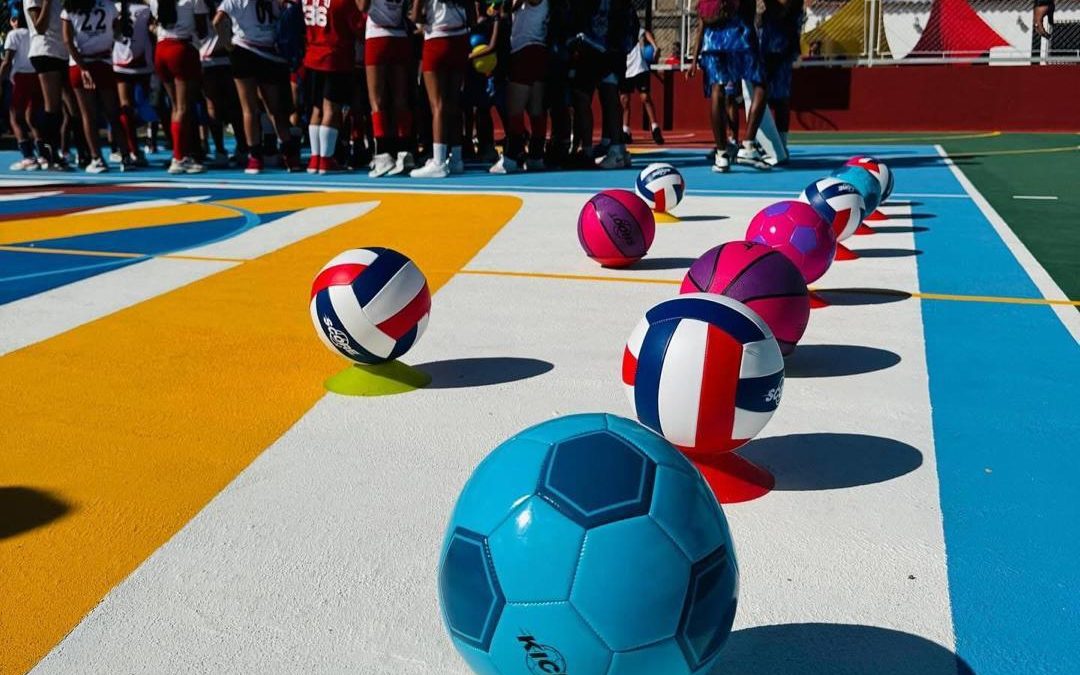 Entregan recuperada cancha de usos múltiples en sector 4 Sur de Cartanal