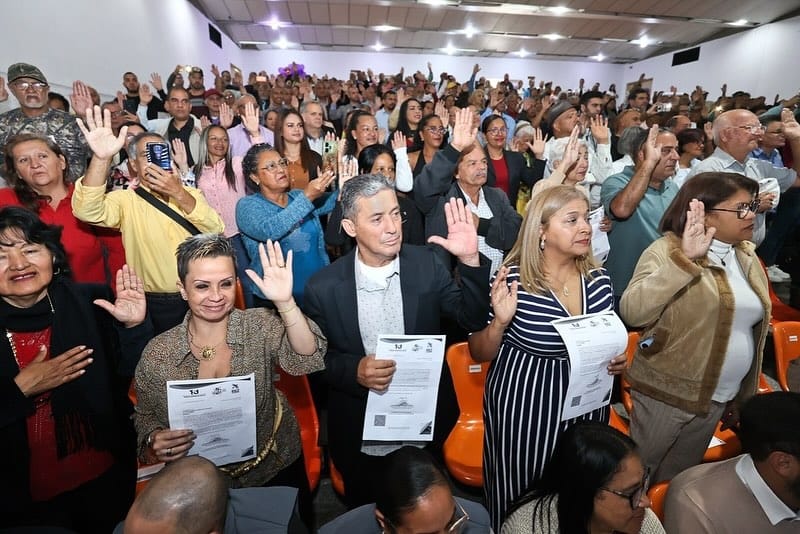 Juramentados Jueces y Juezas de Paz de Miranda y 11 mil más del territorio nacional