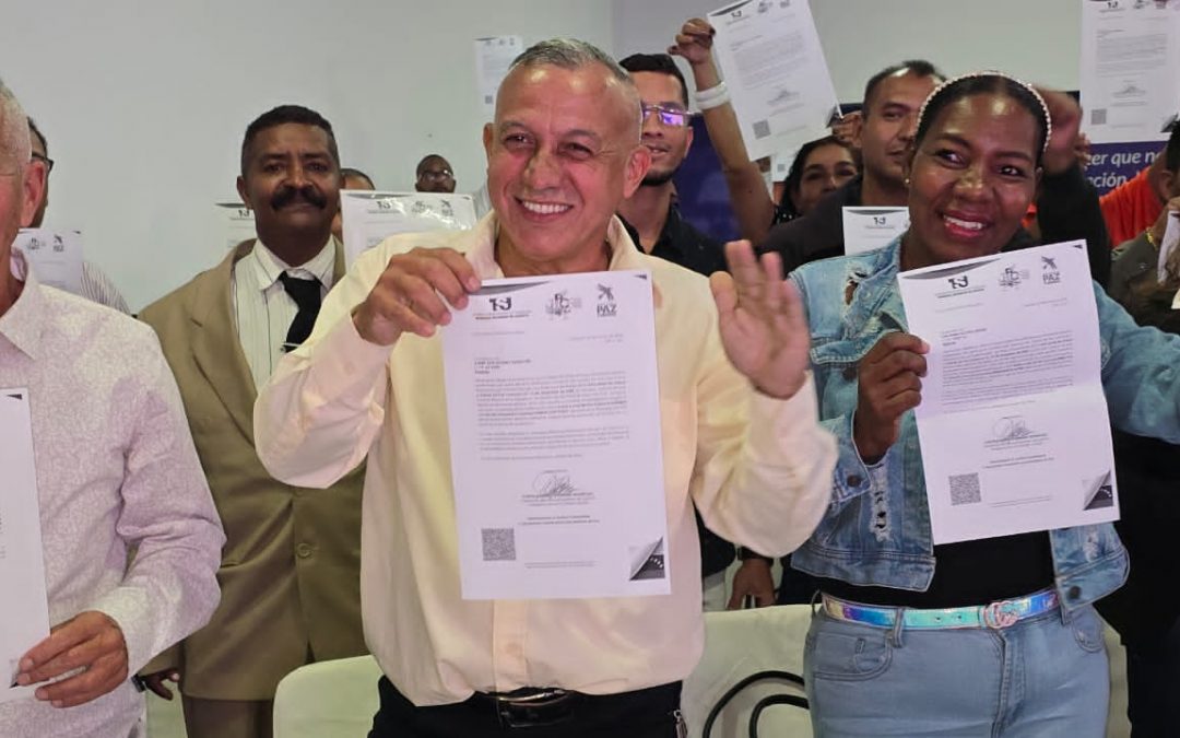 TSJ acreditó a 314 jueces de paz comunal del municipio Sucre