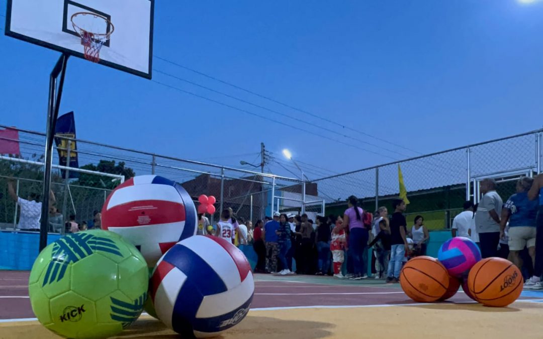 Sector Manguito III de Santa Lucía cuenta con cancha rehabilitada