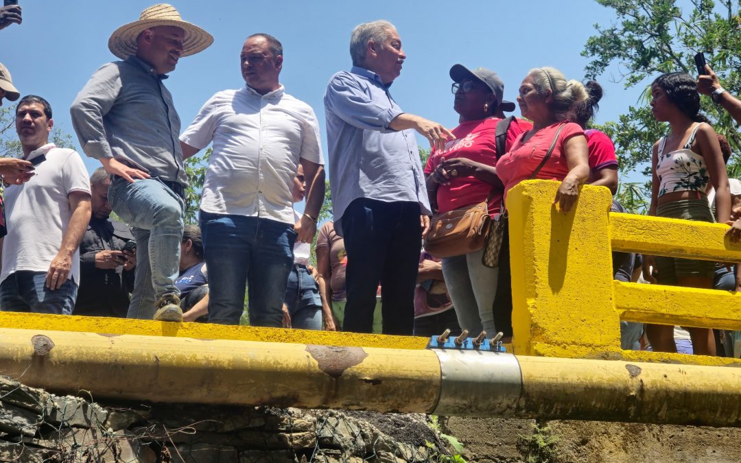 Gobierno Bolivariano rehabilitó puente Los Fernández en Capaya